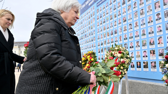 ABD Hazine Bakanı Yellen'dan Ukrayna'ya ziyaret